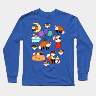 Foxes! Long Sleeve T-Shirt